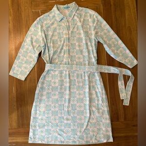 J.‎ McLaughlin Women's Calla Trellis Tile Dress XL